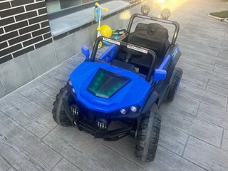 Coche eléctrico infantil 4x4 Buggy Azul