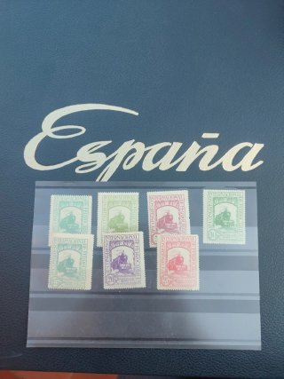 Sellos España 1930 Trenes