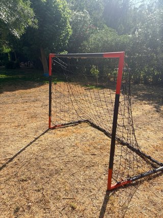Portería de fútbol para jardín