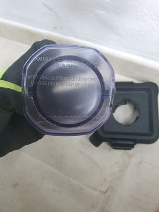 Tapa Batidora Cecotec Power Black Titanium 2000