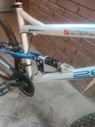 Bici MTB 26 Full Suspensión Infantil