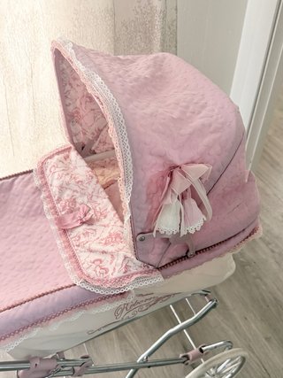 Carrito de muñecas+bebe marca Antonio Juan