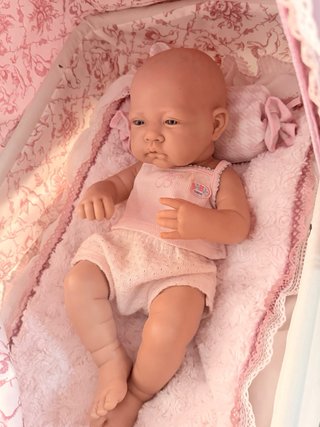 Carrito de muñecas+bebe marca Antonio Juan