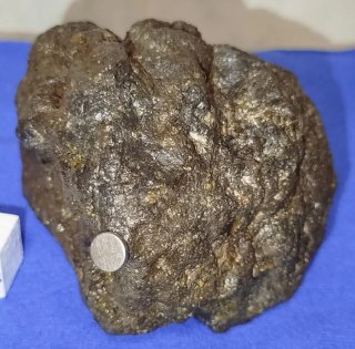 Meteorito Condrita petreo-ferroso 1,439 gramos