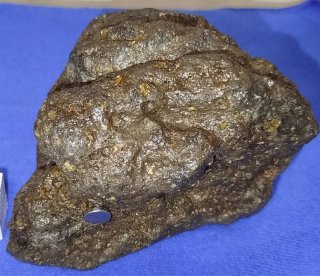 Meteorito Condrita petreo-ferroso 1,439 gramos