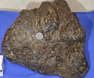 Meteorito Condrita petreo-ferroso 1,439 gramos