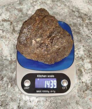 Meteorito Condrita petreo-ferroso 1,439 gramos