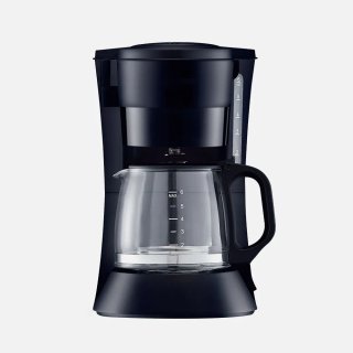 Cafetera Blanca con Jarra de Cristal