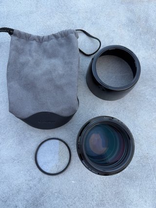 Objetivo Canon EF 85mm 1.2 L II USM