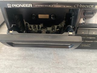 Pioneer CT-W606DR Doble Pletina Cassette