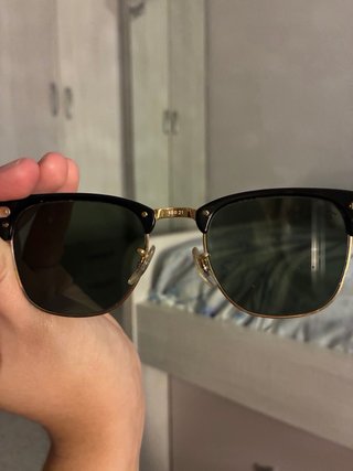 Gafas Ray-Ban Clubmaster Negro/Dorado