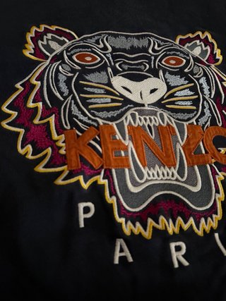Sudadera Original Kenzo Azul Multicolor
