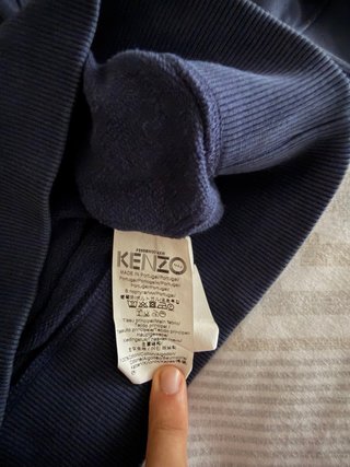 Sudadera Original Kenzo Azul Multicolor