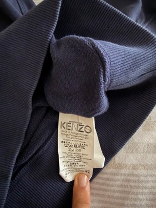 Sudadera Original Kenzo Azul Multicolor