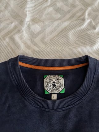 Sudadera Original Kenzo Azul Multicolor