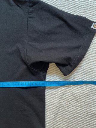 BAPE A Bathing Ape Camiseta Negra Vintage Y2K