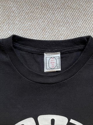 BAPE A Bathing Ape Camiseta Negra Vintage Y2K