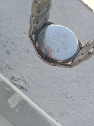 Relojes Nike Plata y Negro