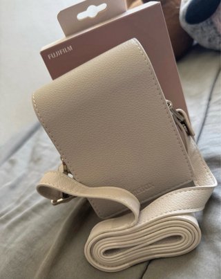 Funda Cámara Instax Mini LiPlay+ Fujifilm Beige