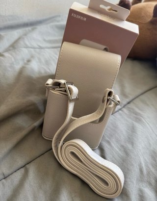Funda Cámara Instax Mini LiPlay+ Fujifilm Beige