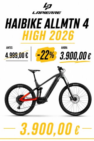 Haibike Allmtn 4 HIGH 2026 Eléctrica Doble
