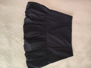Falda globo Pull&Bear negra