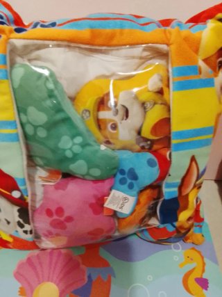 Pack Cojines Peluches Mickey y Paw Patrol
