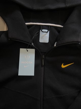 Nike x Nocta Tech Fleece Hoodie Preto e Amarelo