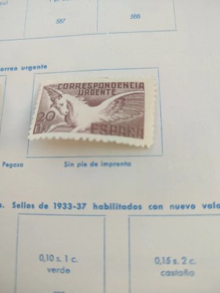 Sellos España 1933-37