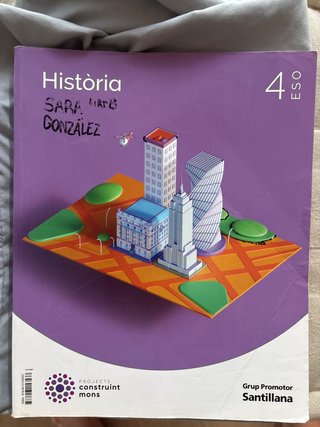 Història, 4 ESO SANTILLANA* +resum de continguts