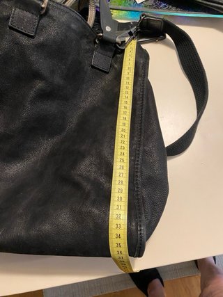 Bolso Piel Negro Bandolera y Mochila