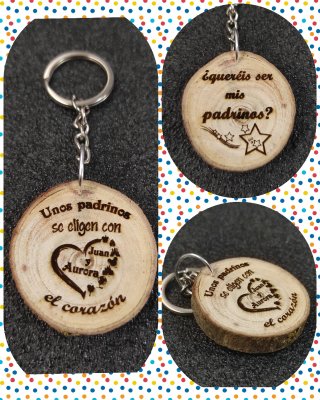 Llaveros personalizados