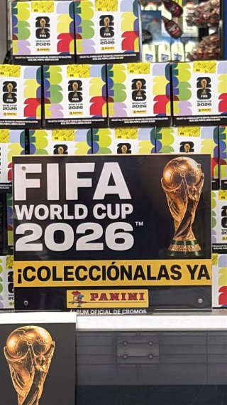 Álbum y 2 Cajas Mundial FIFA 2026 USA