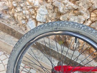 Bicicleta BMX Roja