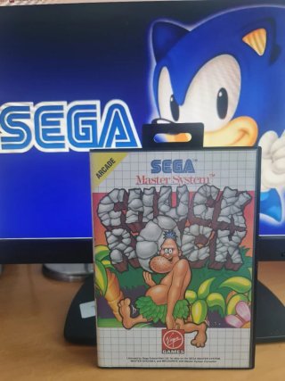 Chuck Rock Sega Master System Arcade