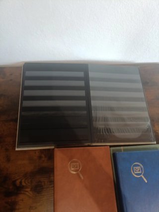 Lote 4 álbumes para sellos