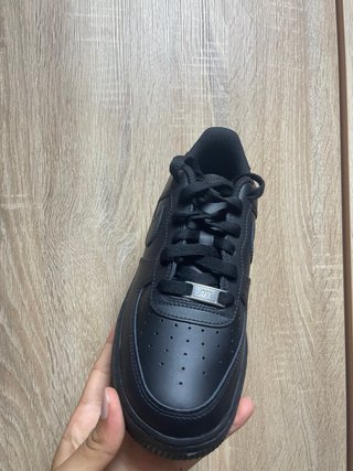 Nike Air Force 1 GS Negro Talla 38.5