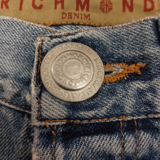 Bermuda Jeans John Richmond Vintage Y2K low rise M