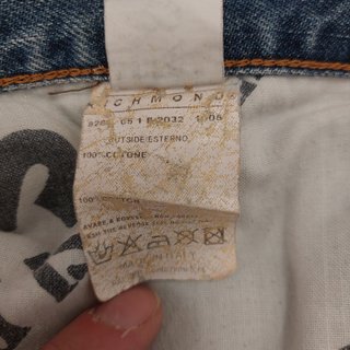 Bermuda Jeans John Richmond Vintage Y2K low rise M