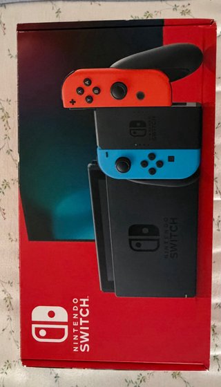 Nintendo Switch V2 + Caja + Dock + Cargador