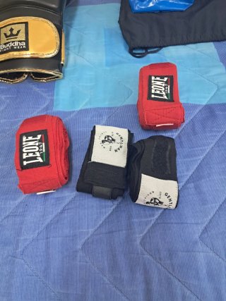 Cintas de boxeo Leone y Buddha