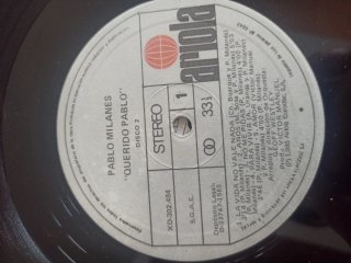 Doble vinilo Pablo Milanés Querido Pablo
