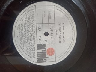 Doble vinilo Pablo Milanés Querido Pablo