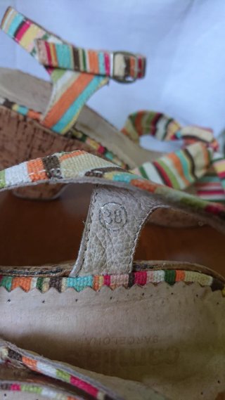 Sandàlies Camila's Barcelona Talla 38/ Sandalias