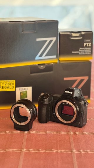 Cámara Nikon Z6 + Anillo FTZ
