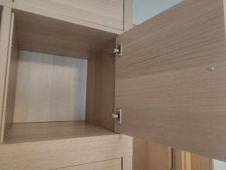 Armario con 4 puertas madera casi nuevo