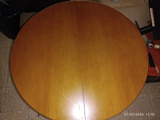 Mesa de madera extensible