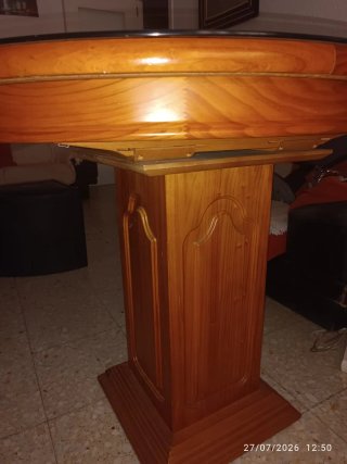 Mesa de madera extensible