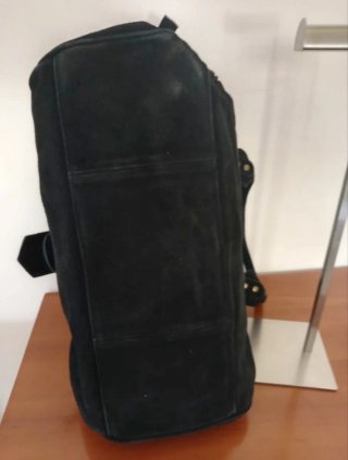 Borsa Zara Camoscio Nero