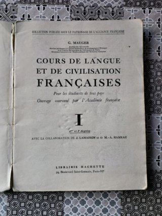 Curso de lengua y de civilización francesa